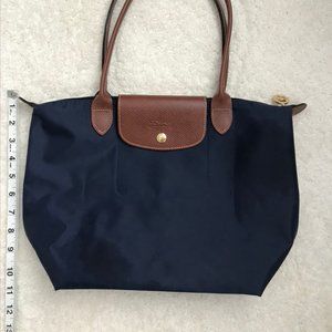 Navy Longchamp Bag